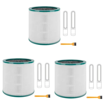 3-Кратный сменный фильтр воздухоочистителя для Dyson Tp00 Tp02 Tp03 Tower Purifier Pure Cool Link