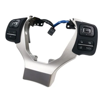 Многофункциональный переключатель рулевого колеса, кнопка регулировки громкости круиз-контроля для Toyota Hilux NX30 2020