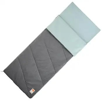 Роскошный Серый хлопковый спальный мешок 68F - почувствуйте комфорт и уют, гуляя на свежем воздухе!