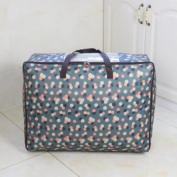 Новая водонепроницаемая домашняя сумка для хранения из ткани Оксфорд, Портативная сумка для упаковки багажа, одежда, стеганое одеяло, пылезащитный мешок